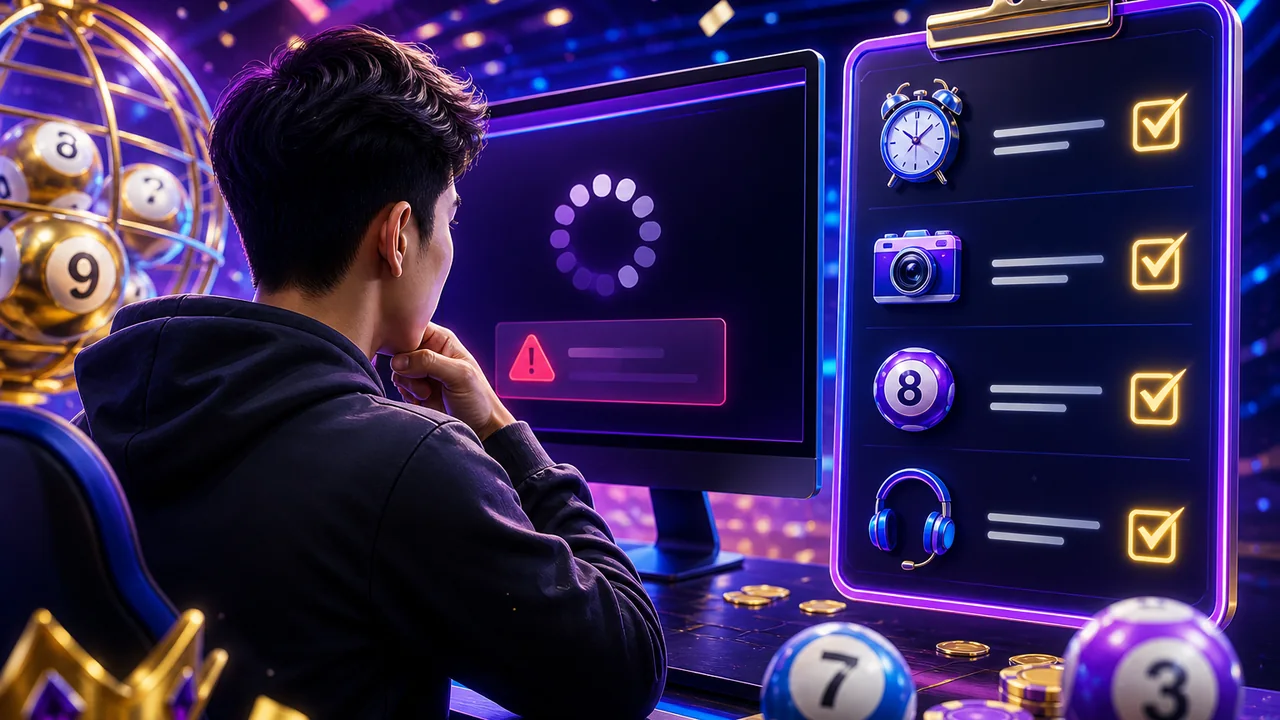 Không thấy kết quả xổ số? Checklist xử lý an toàn trên 79king